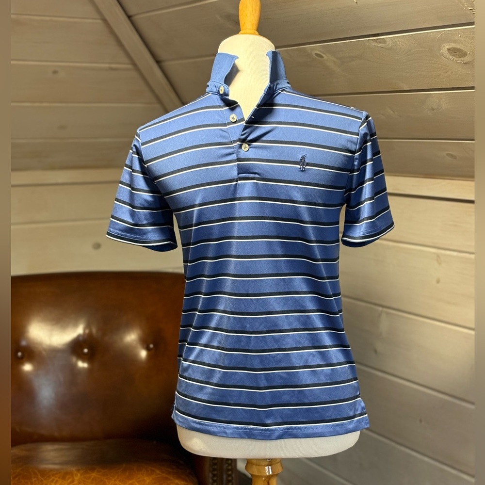 Boys Polo Shirt.  Worn once.  Size Large 14-16.